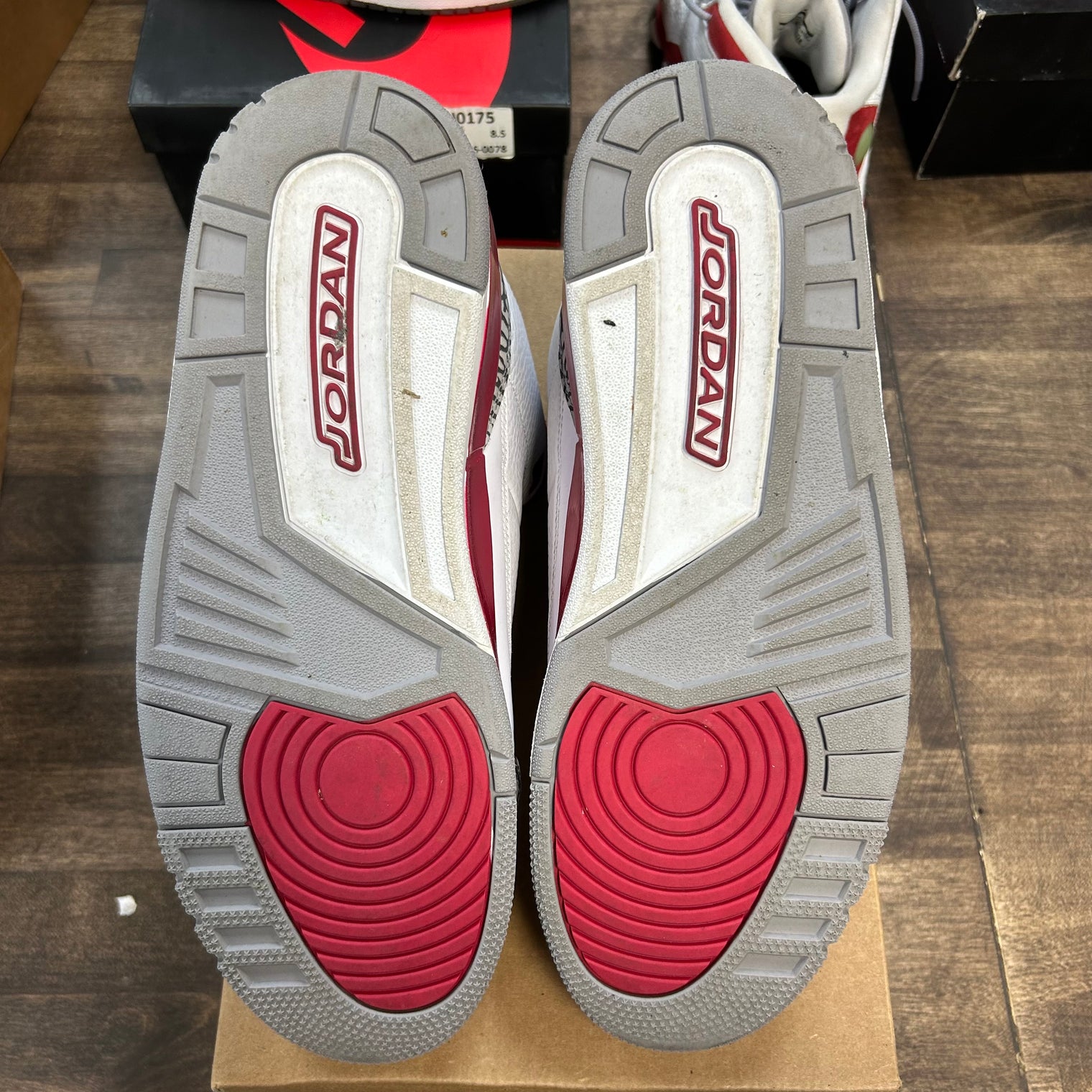 Cardinal Jordan 3 Retro (USED, No box)