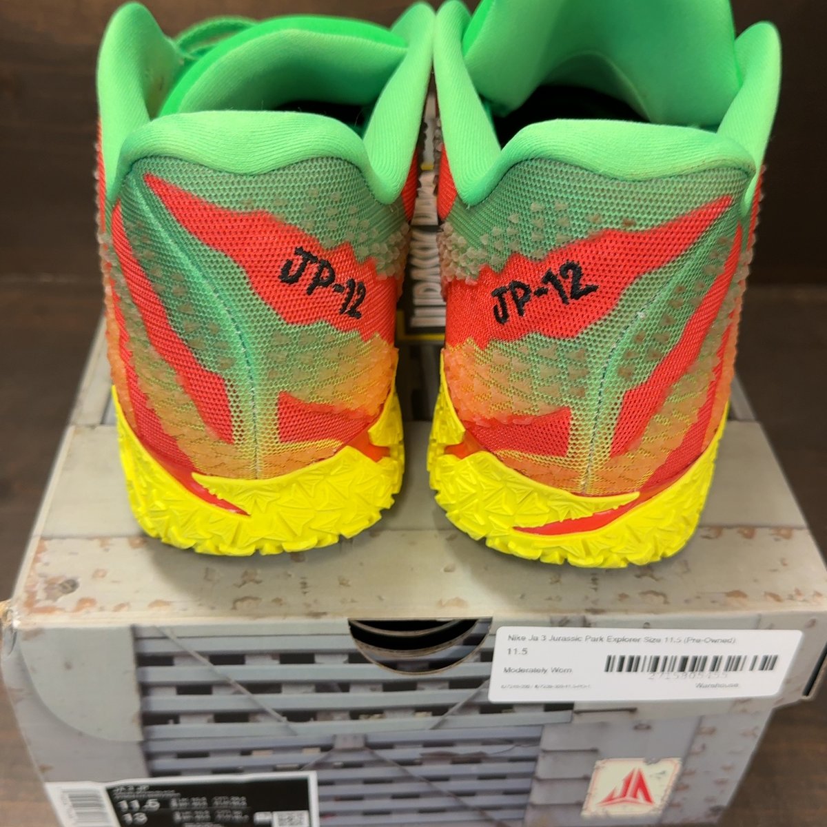 Nike Ja 3 Jurassic Park Explorer Size 11.5 (Pre-Owned) - aux
