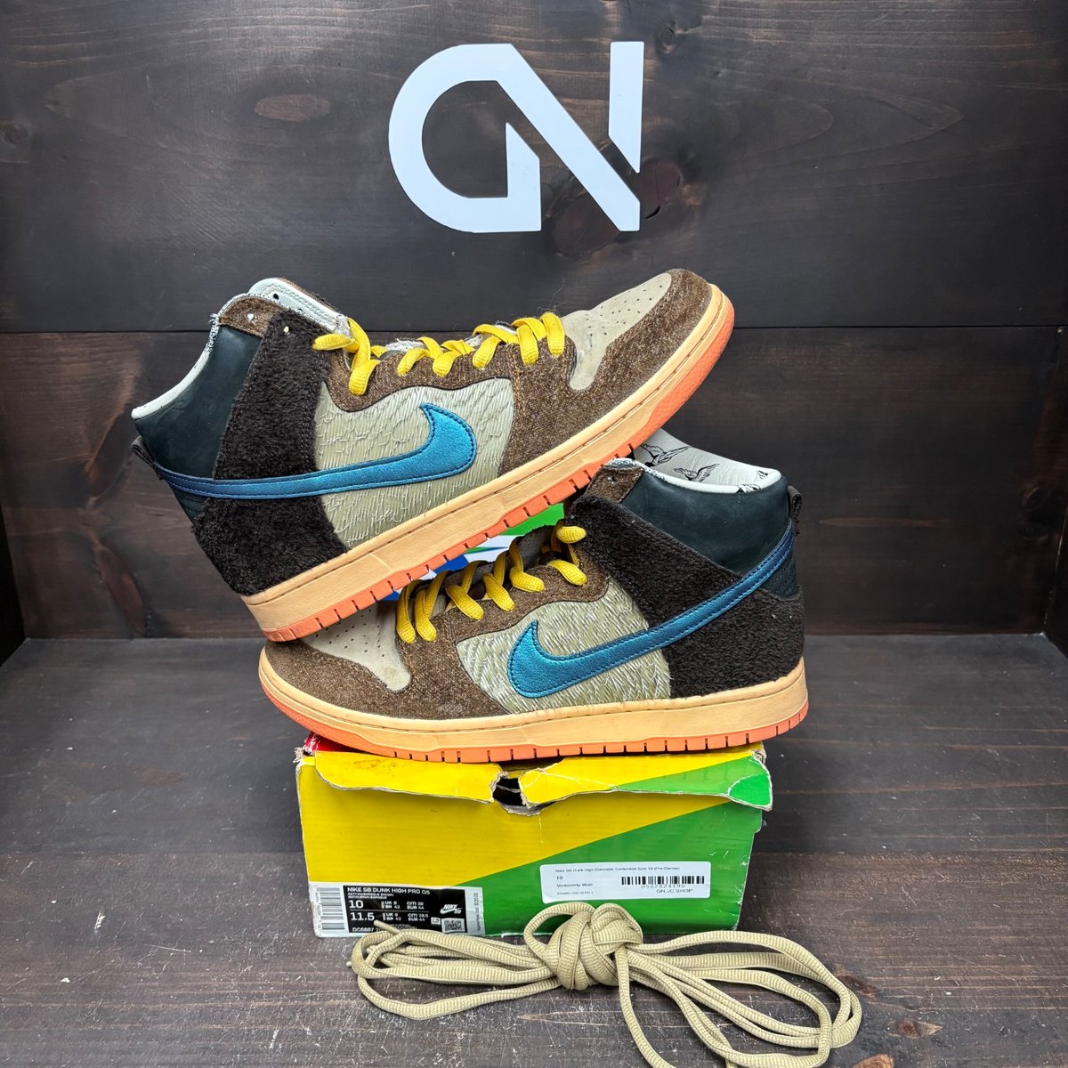 Nike SB Dunk High Concepts Turdunken Size 10 (Pre-Owned) - front