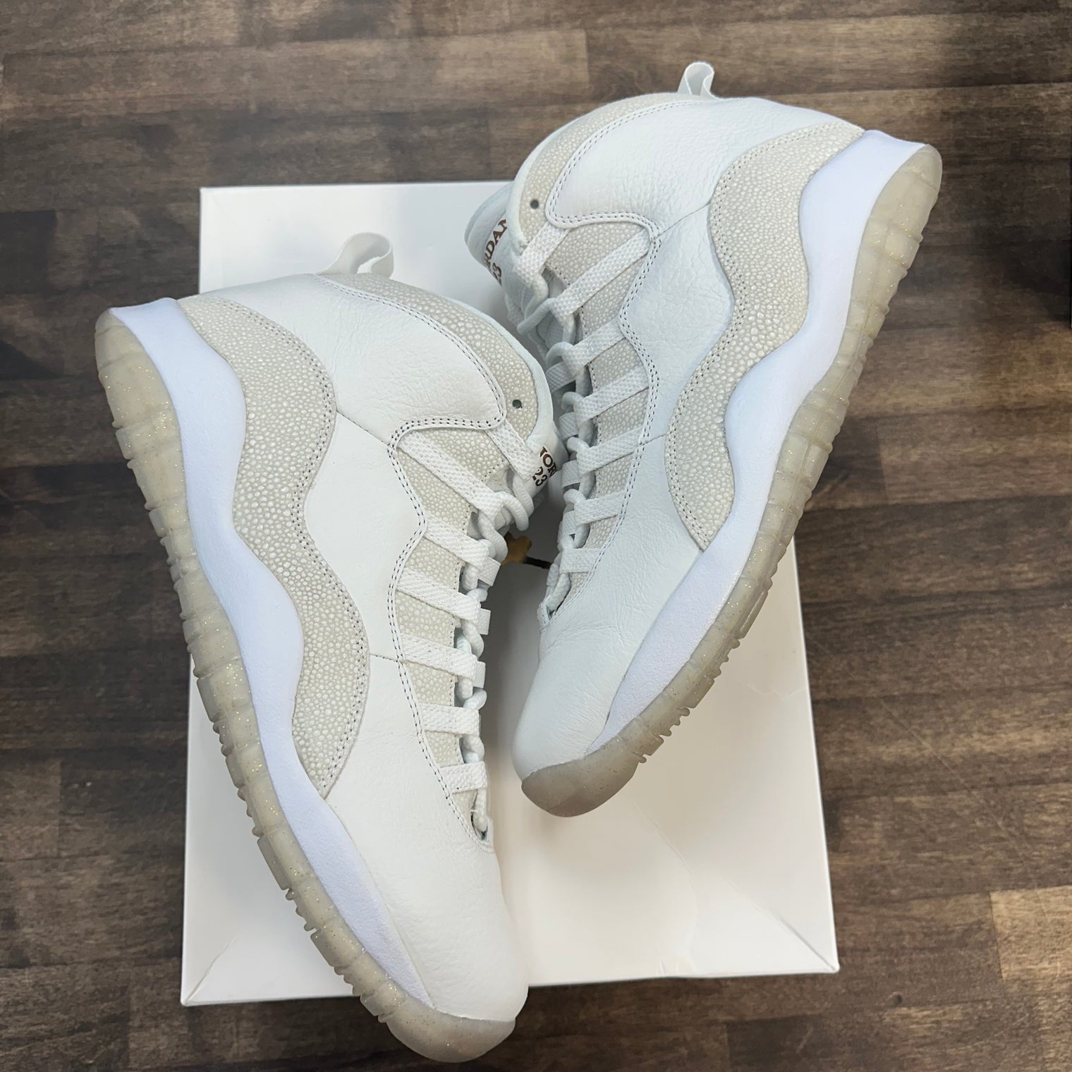 Drake OVO White Jordan 10 Retro (USED)