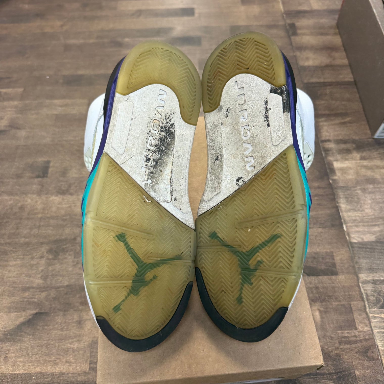 Grape Jordan 5 (2013) (USED, No Box)