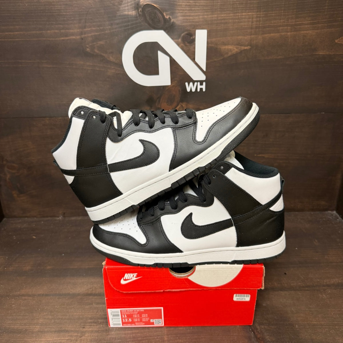 Nike Dunk High Panda Black White (2021/2024) - Image 1