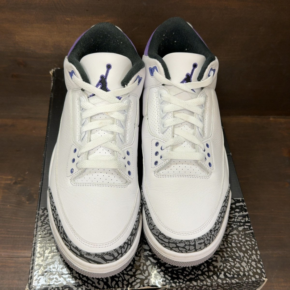 Jordan 3 Retro Dark Iris - Image 3