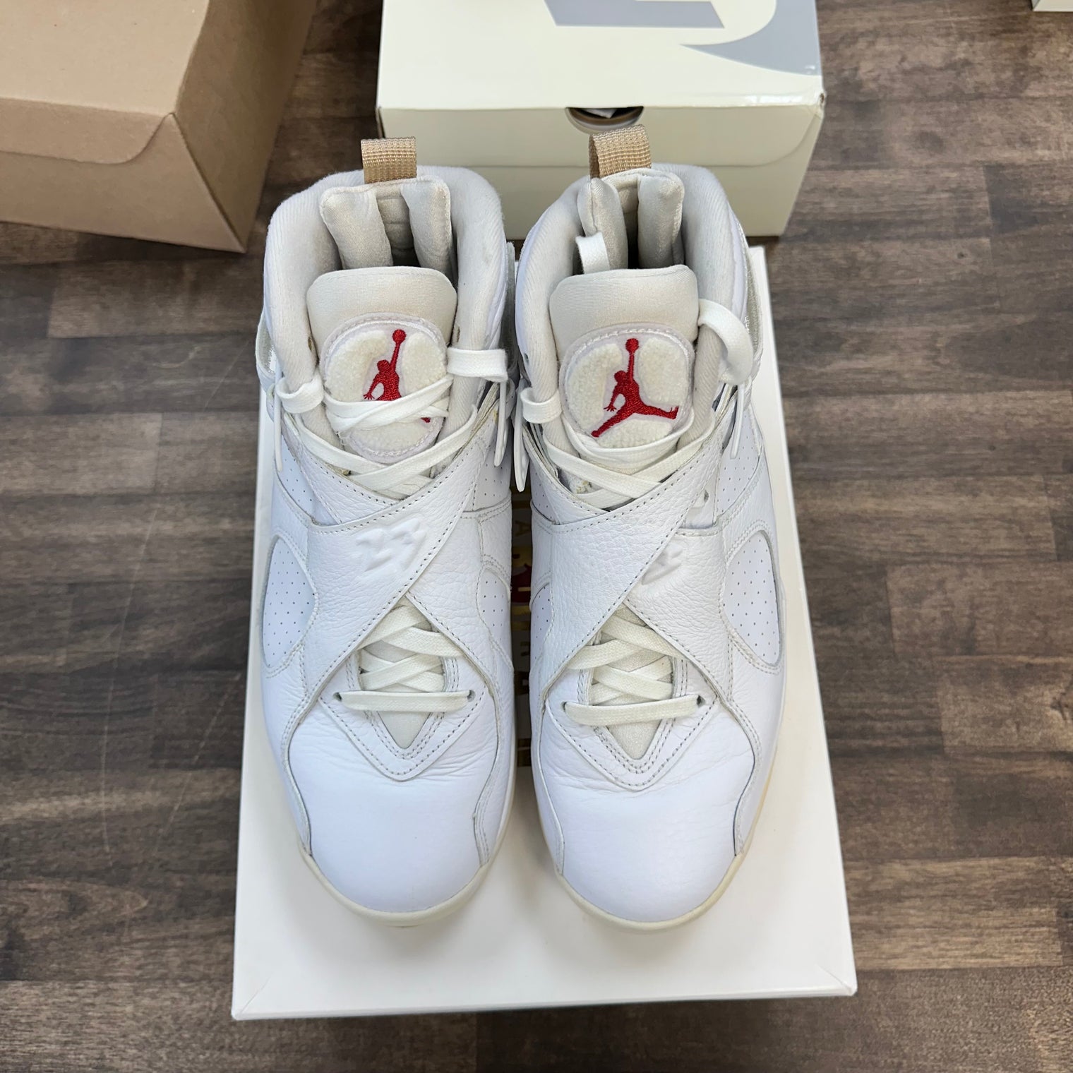 OVO White Jordan 8 Retro (USED)