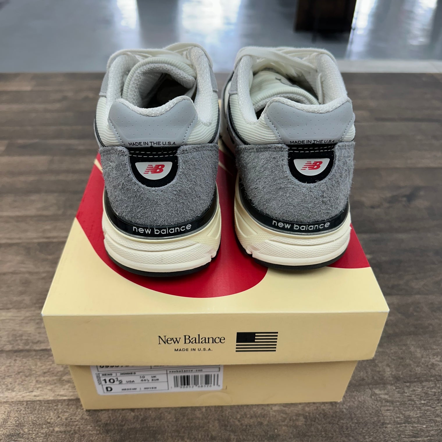 Black Cream Teddy Santis New Balance 990V4 (Lightly Worn)