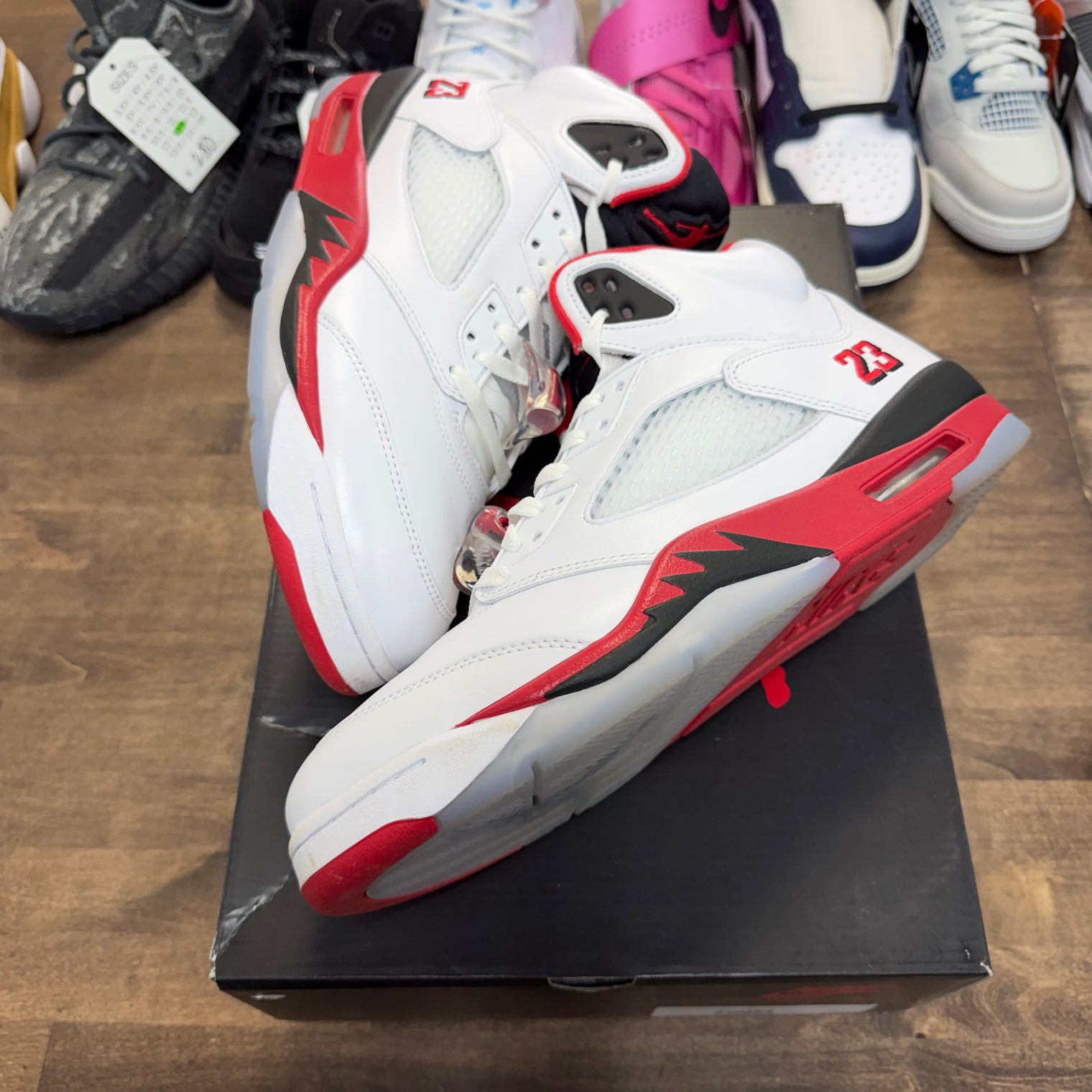 Fire Red Black Tongue Jordan 5 Retro (2025) (USED)