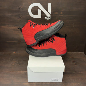 Jordan 12 Retro Reverse Flu Game Size 10 (Pre-Owned) - front