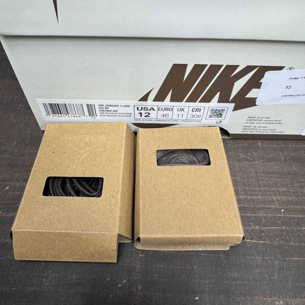 Jordan 1 Retro Low OG SP Travis Scott Velvet Brown - Image 7