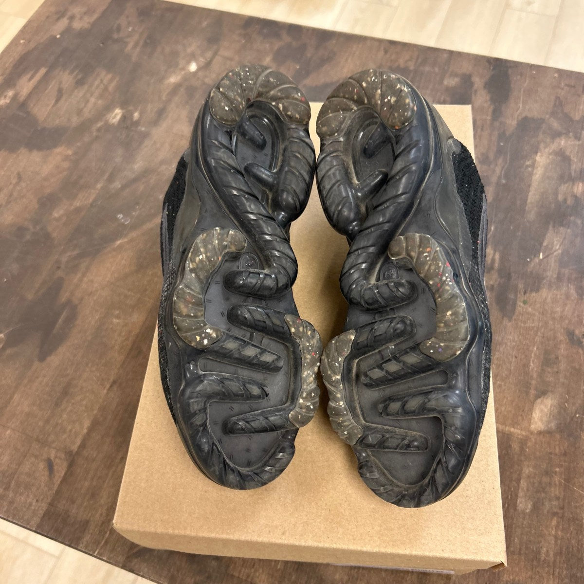 Nike Air VaporMax 2021 FK Black Anthracite Size 6 (Pre-Owned) - Image 5