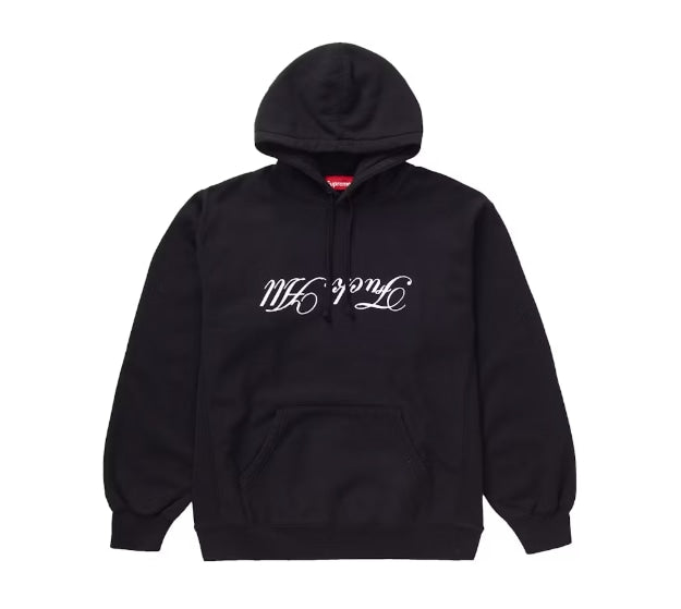 Supreme Jamie Reid Fuck All Hooded Sweatshirt Black