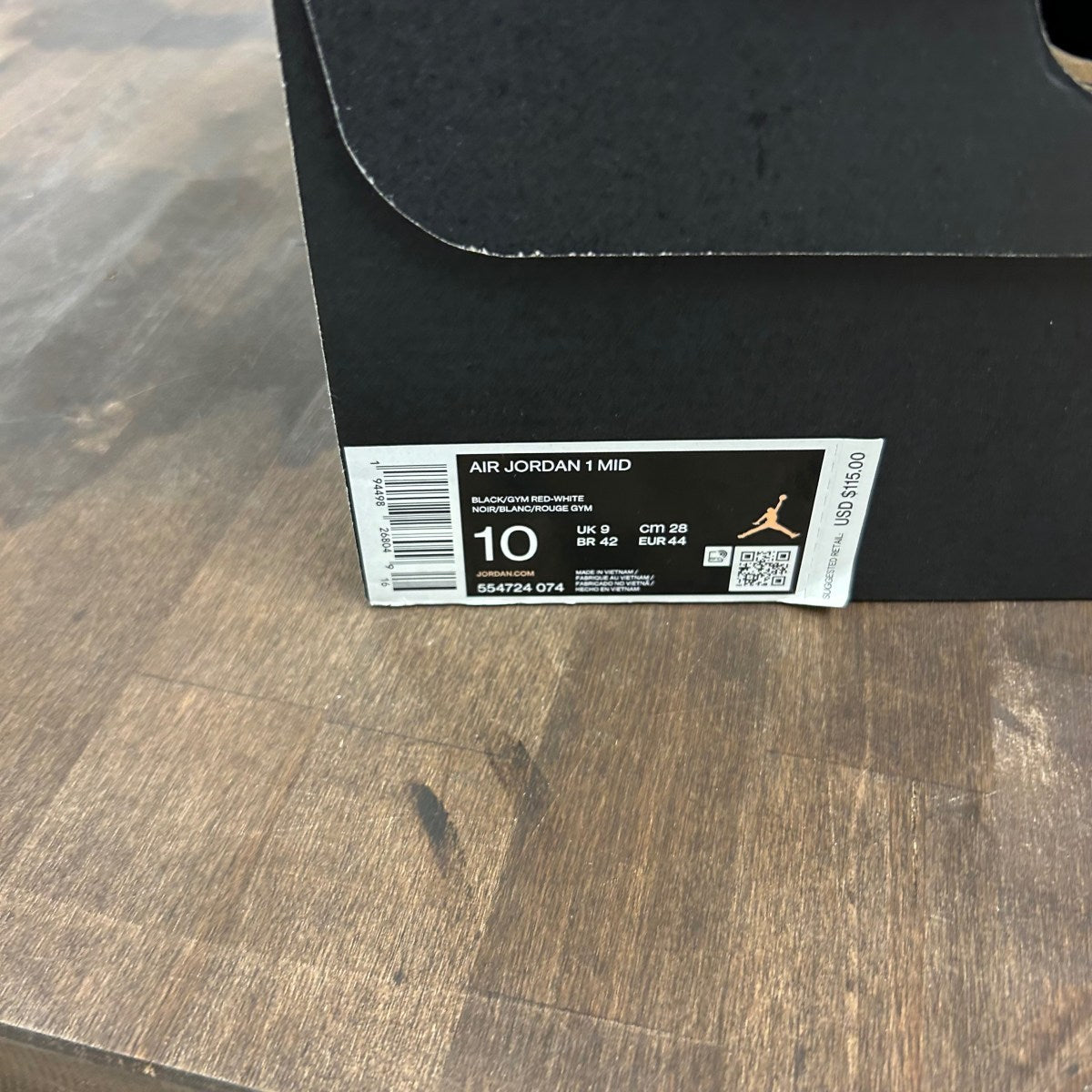 Jordan 1 Mid Banned (2020) - Image 6