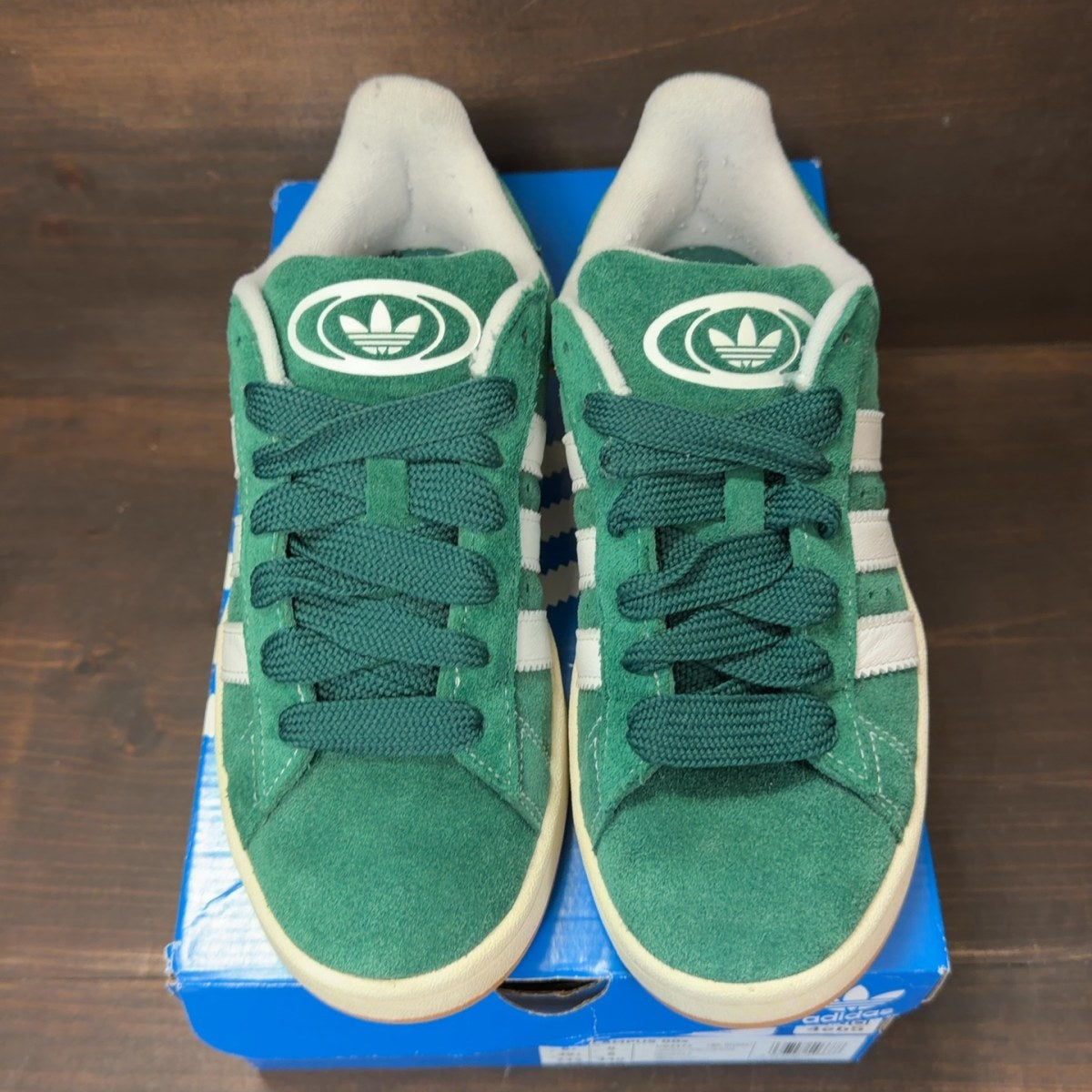 adidas Campus 00s Dark Green Cloud White Size 6.5 (Pre-Owned) - tag