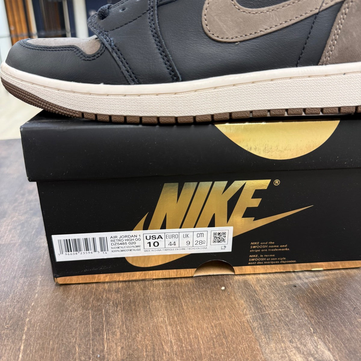 Jordan 1 Retro High OG Palomino Size 10 (Pre-Owned)