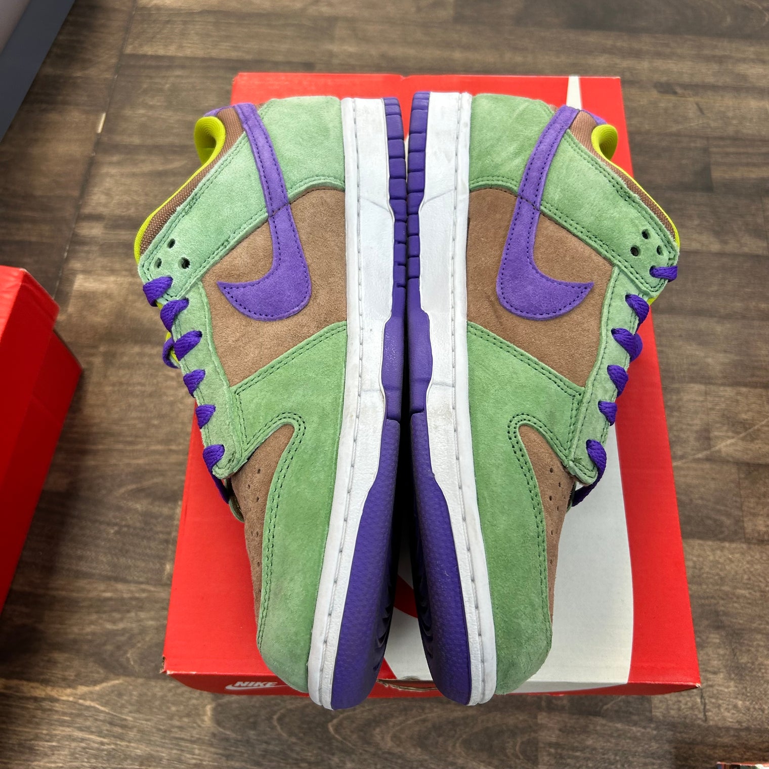 Veneer Dunk Low (USED)