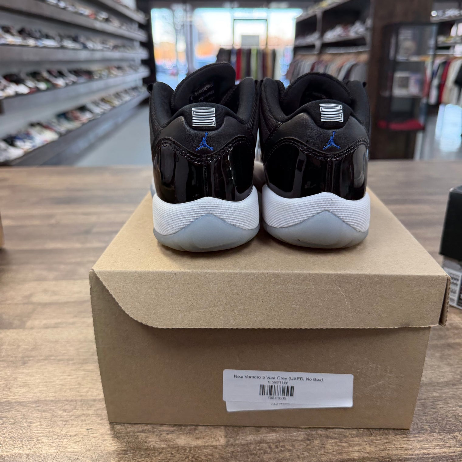 Jordan 11 Low Retro Space Jam (GS) (USED, No Box)