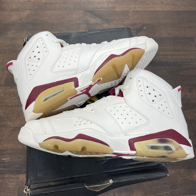 (GS) Maroon Jordan 6 (USED)