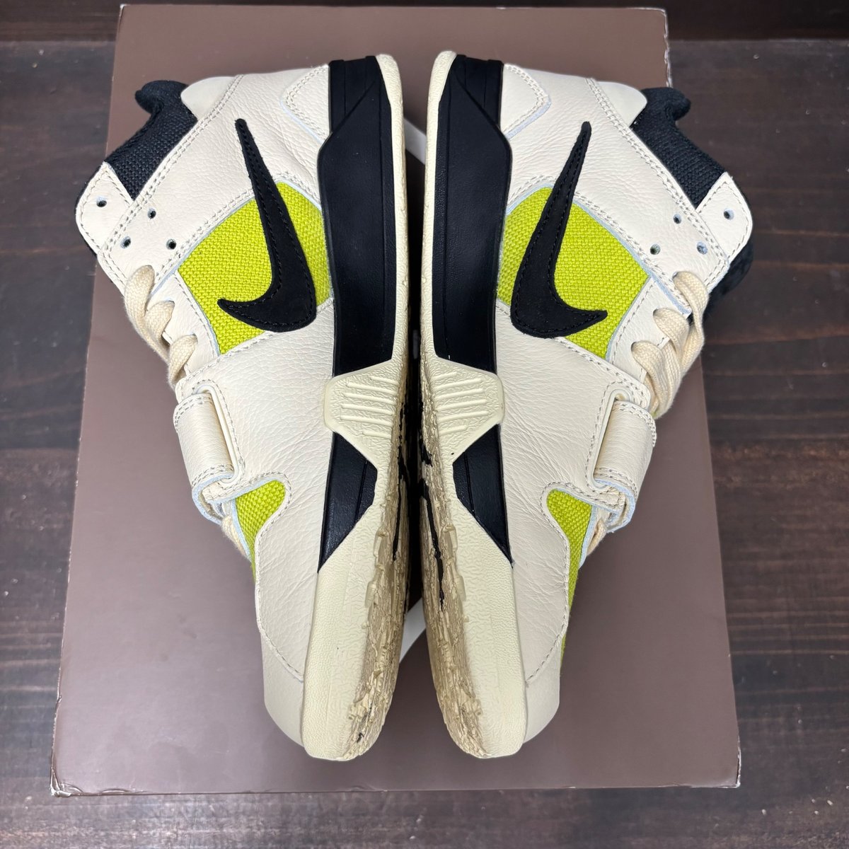 Jordan Jumpman Jack TR Travis Scott Bright Cactus Size 8 (Pre-Owned) - tag