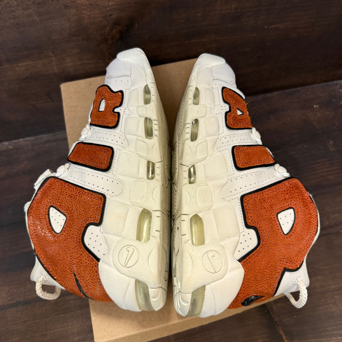 Nike Air More Uptempo Dark Russet (Women's) Size 10W (Pre-Owned) - Image 4