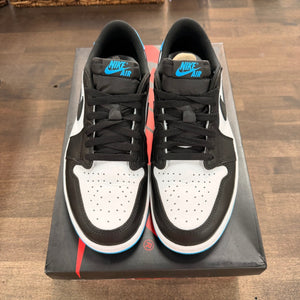 Jordan 1 Retro Low OG Black Dark Powder Blue - Image 2