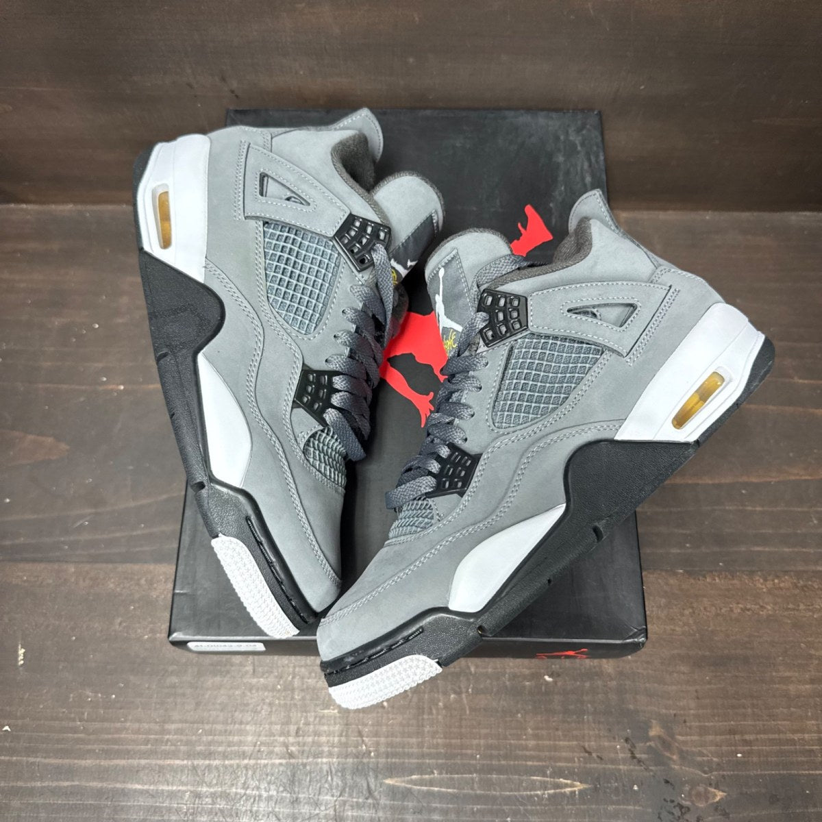 Jordan 4 Retro Cool Grey (2019) Size 7.5 (Pre-Owned) - tag