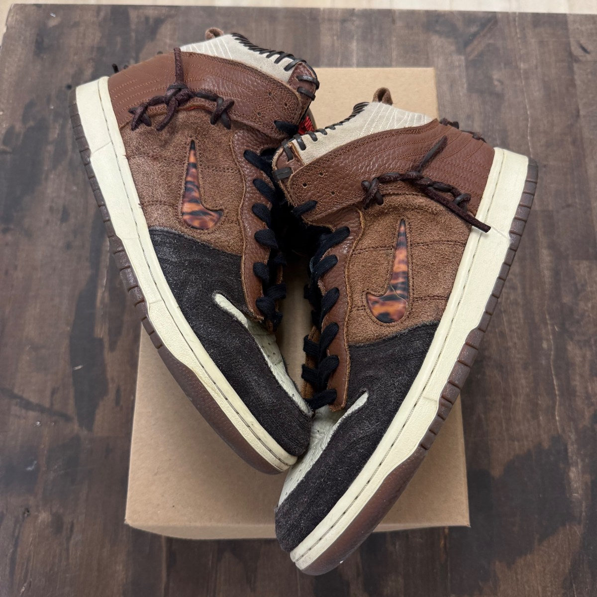 Nike Dunk High Bodega Legend Fauna Brown Size 10.5 (Pre-Owned) - Image 1