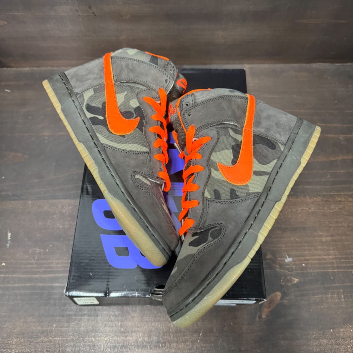 Nike SB Dunk High Brian Anderson Camo Size 9.5 (Pre-Owned) - back