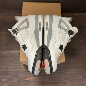 Jordan 4 Retro White Cement (2025) Size 10 (Pre-Owned) - Image 4