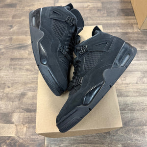 Jordan 4 Retro Black Cat (2020) Size 10.5 (Pre-Owned) - Image 1