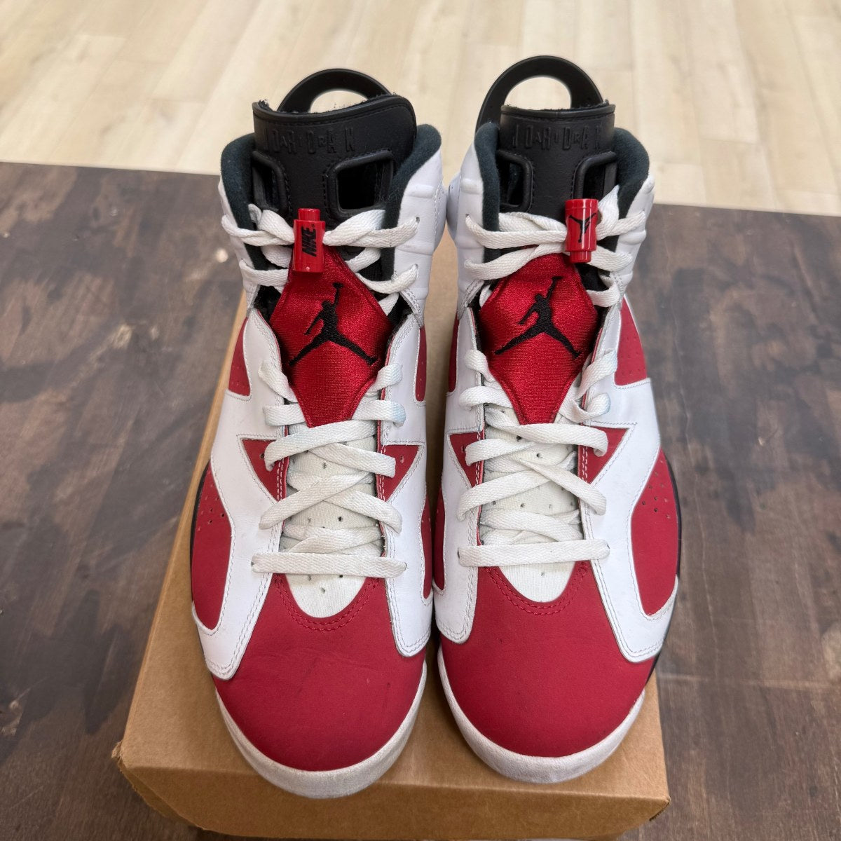 Jordan 6 Retro Carmine (2021) Size 11 (Pre-Owned) - Image 2