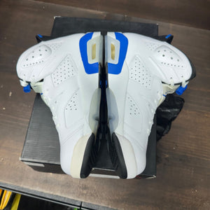 Jordan 6 Retro Sport Blue (2014) Size 8.5 - tag