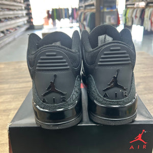 Jordan 3 Retro Black Cat (2025) Size 9 (Pre-Owned) - Image 4