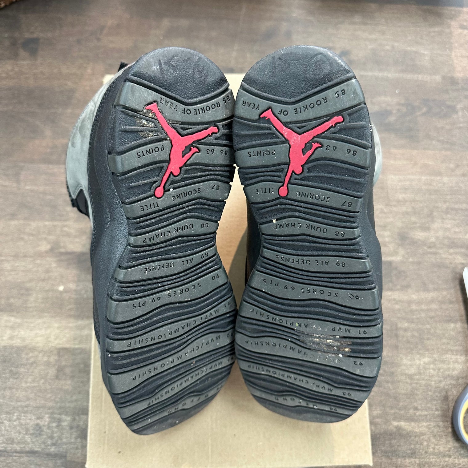 Shadow Jordan 10 (2018) (USED, No Box)