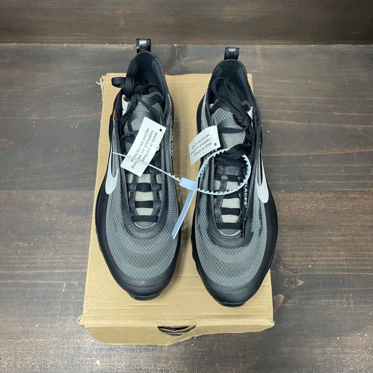 Nike Air Max 97 Off-White Black Size 6.5 - back