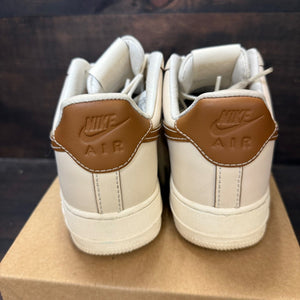 Nike Air Force 1 '07 Pearl White Pale Ivory Sail Light British Tan Size 9.5 (Pre-Owned) - Image 3