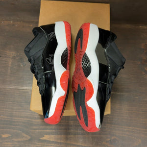 Jordan 11 Retro Low Bred (2025) Size 8.5 (Pre-Owned) - aux