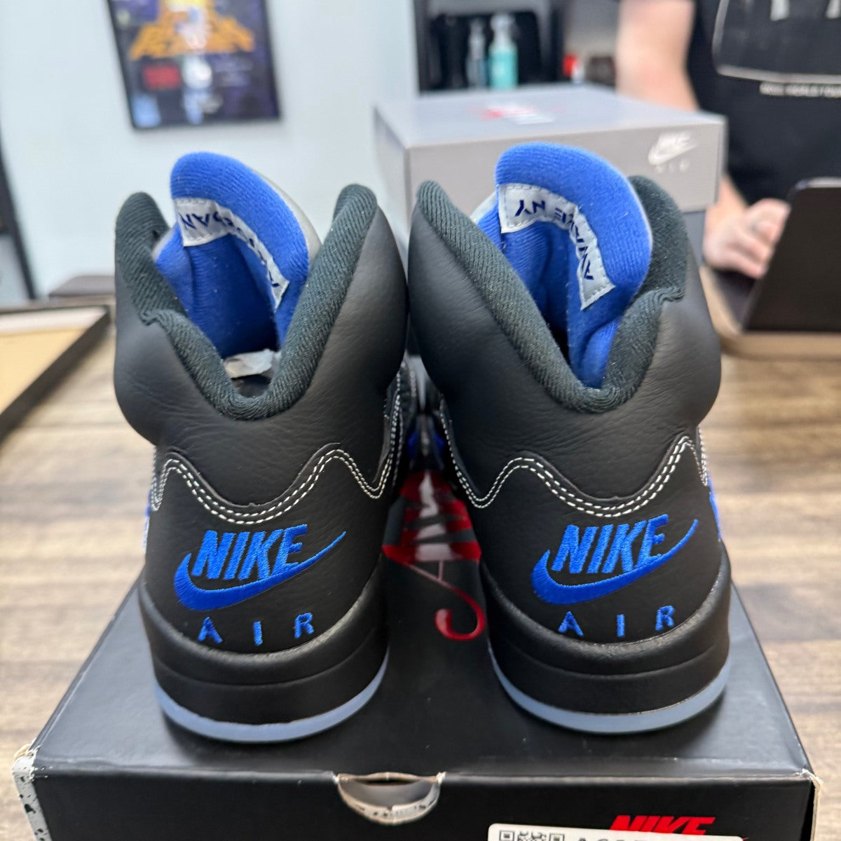 Jordan 5 Retro Awake NY Black - Image 4