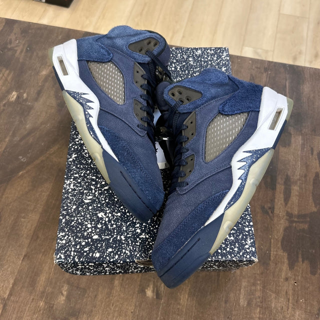 Jordan 5 Retro Midnight Navy - Image 1