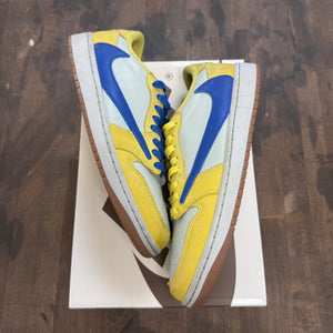 Jordan 1 Retro Low OG SP Travis Scott Canary (Women's) - Image 1