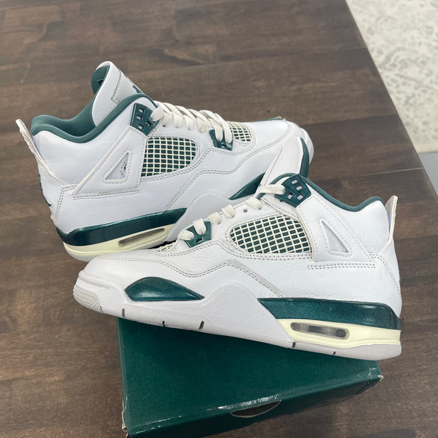 (GS) Oxidized Green Jordan 4 (USED,No Insoles)