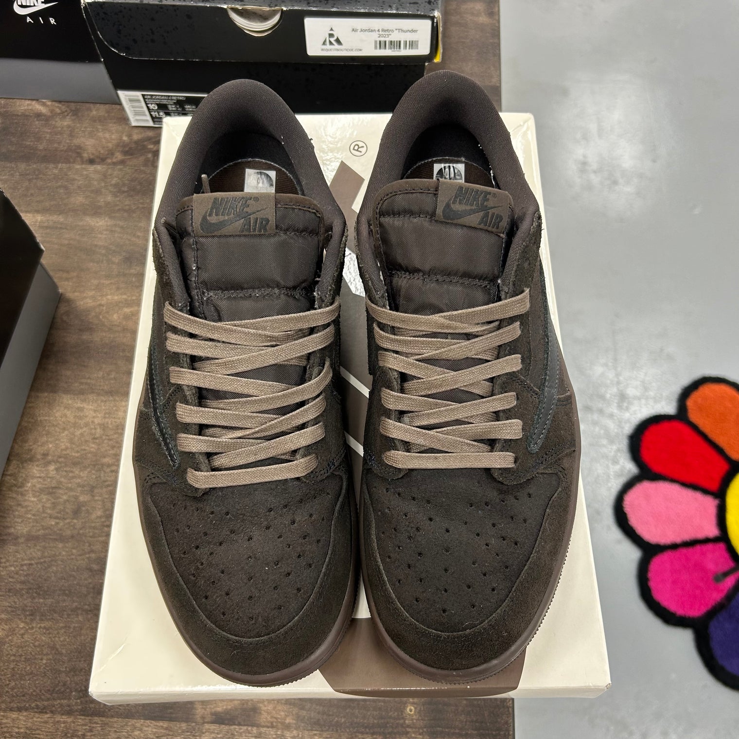 Velvet Brown Travis Scott Jordan 1 Low OG (USED)