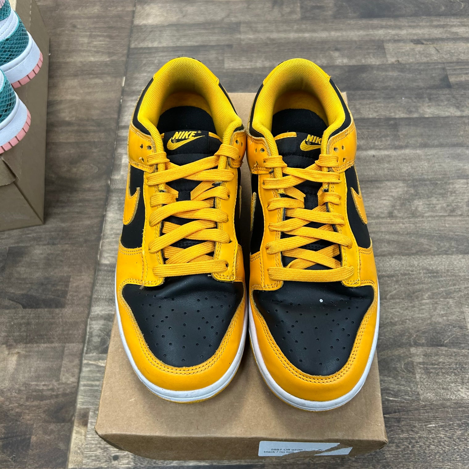 Championship Goldenrod Nike Dunk Low (USED, No Box)