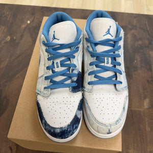 Jordan 1 Low Washed Denim (GS) Size 7Y (Pre-Owned) - Image 5