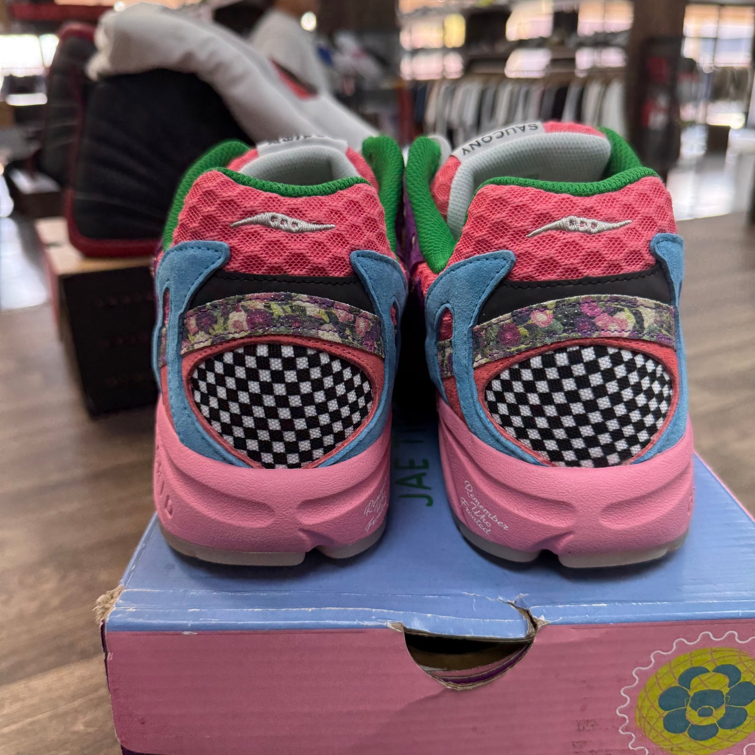 Saucony Grid Azura 2000 Jae Tips Remember Who Fronted (USED, No Insoles)