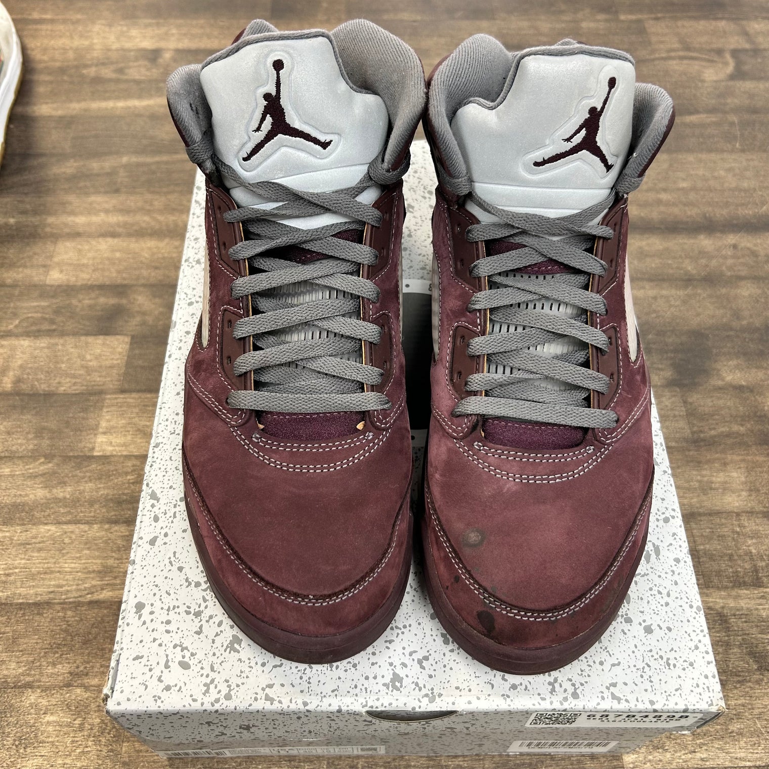 Burgundy Jordan 5 Retro (2023) (USED)