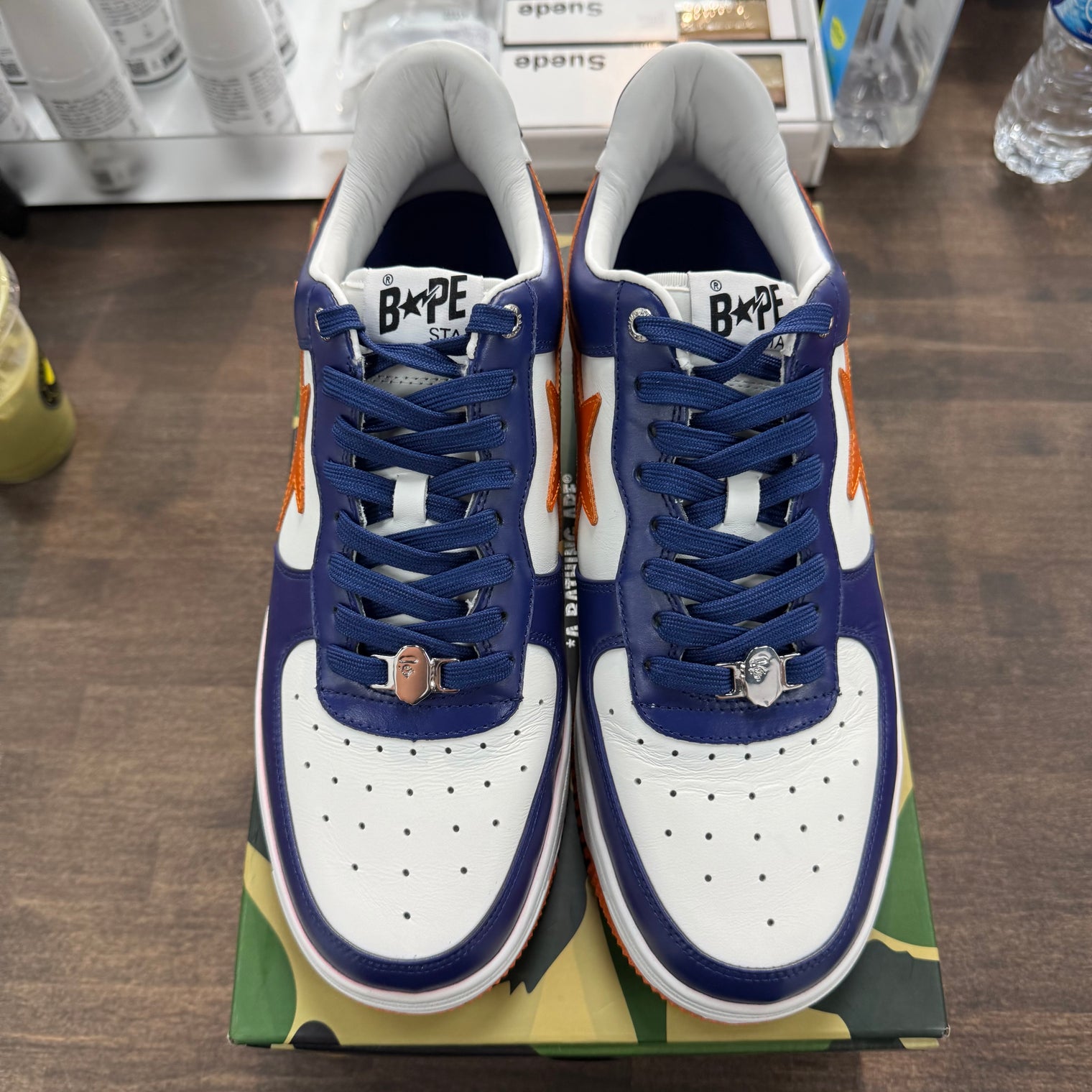 #3 M2 White Blue Orange A Bathing Ape Bape Sta (USED)