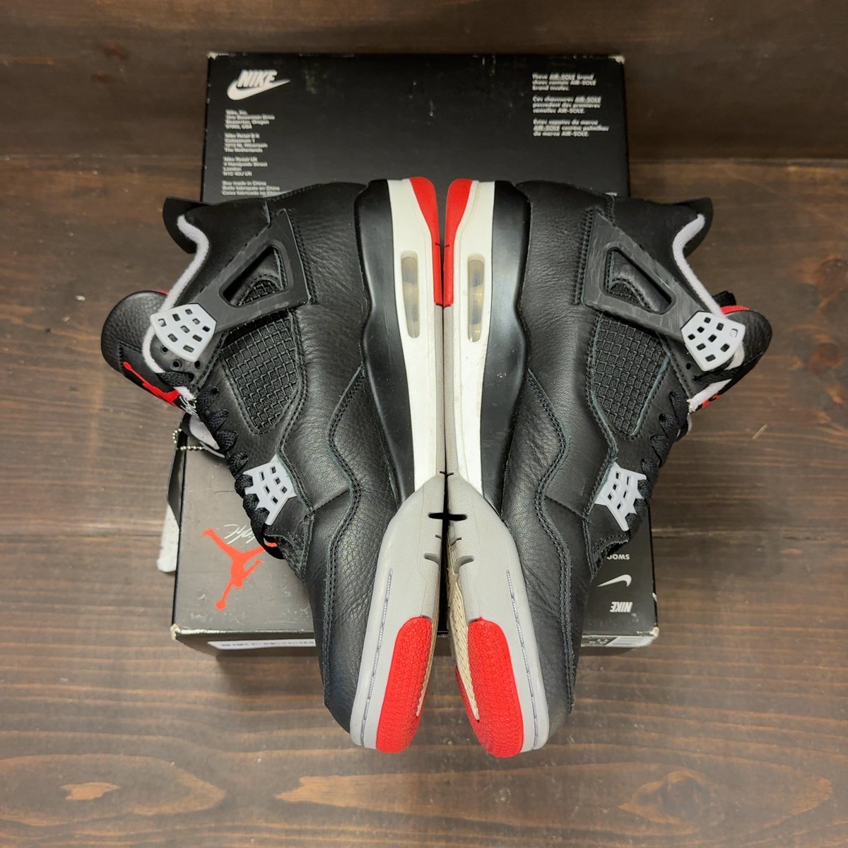 Jordan 4 Retro Bred Reimagined Size 9.5 (Pre-Owned) - aux