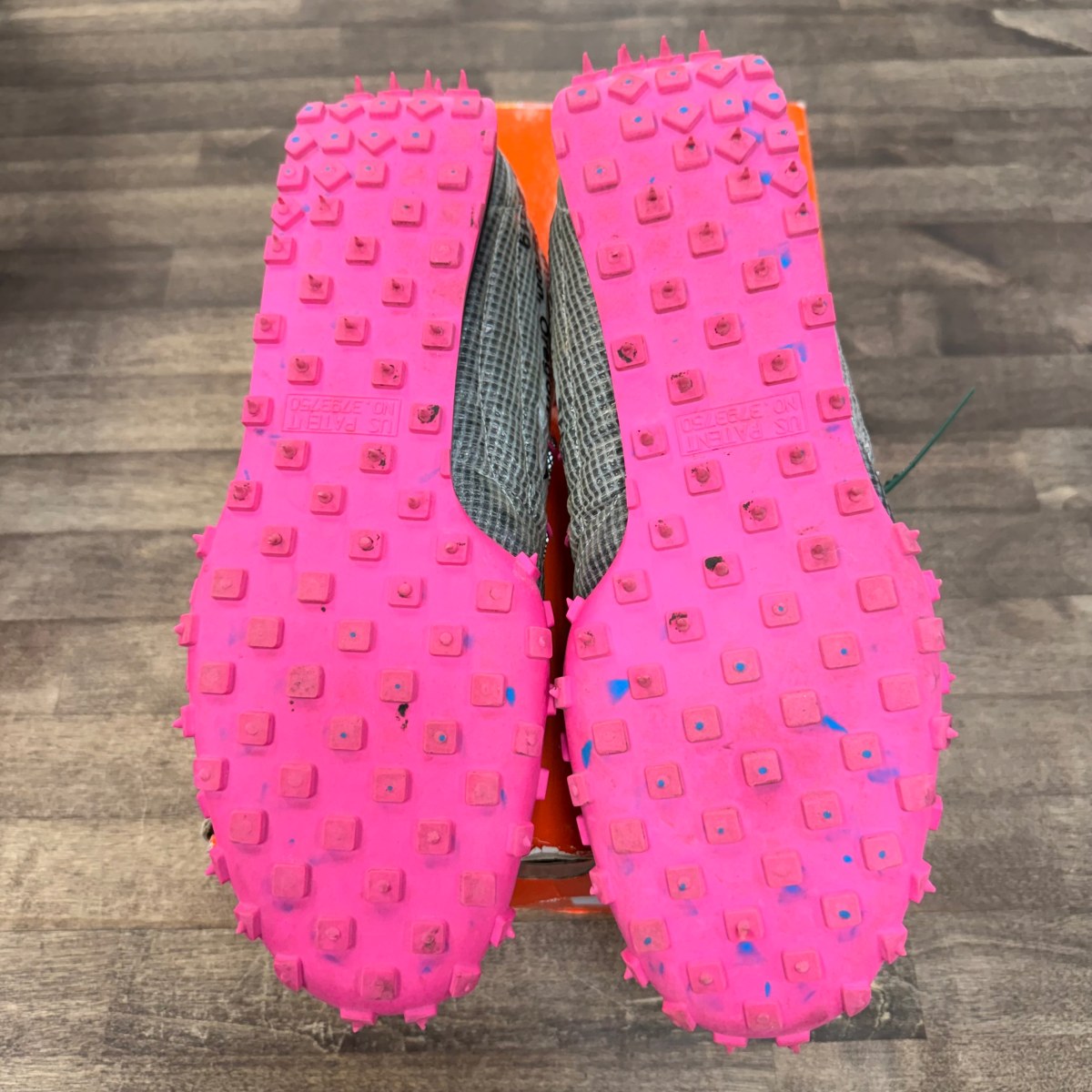 Nike Waffle Racer Off-White Black (Women's) Size 15.5W (Pre-Owned) - Image 5