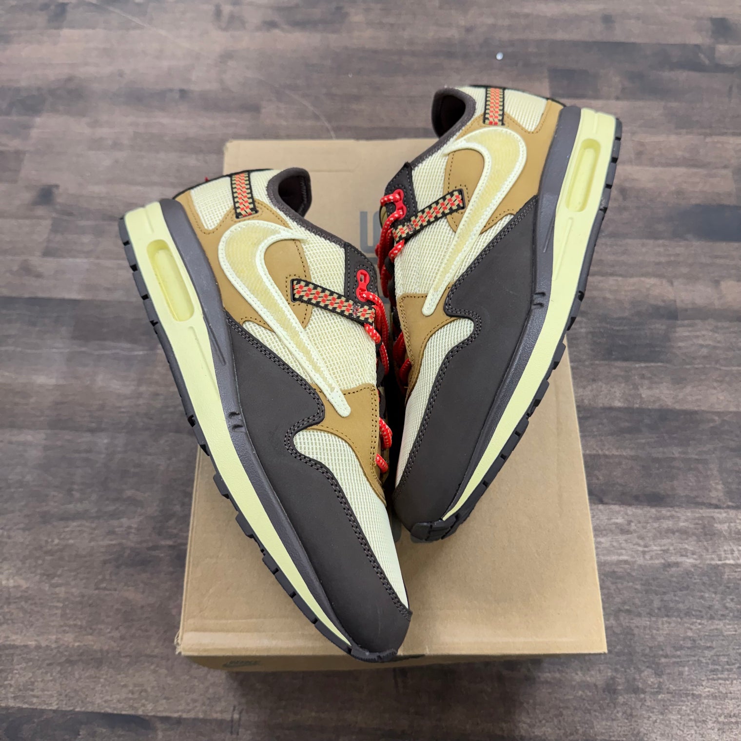 Nike Air Max 1 Travis Scott Cactus Jack Baroque Brown (US 11) (USED)
