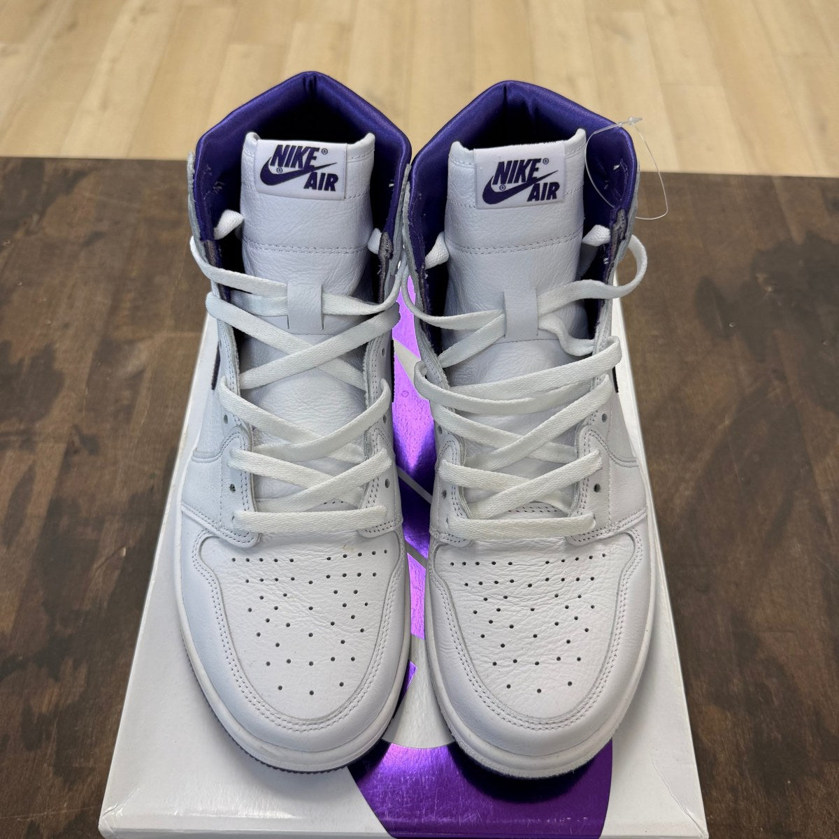 Jordan 1 Retro High Court Purple (Women's) - Image 2