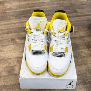 Jordan 4 Retro Vivid Sulfur (Women's) - Image 2